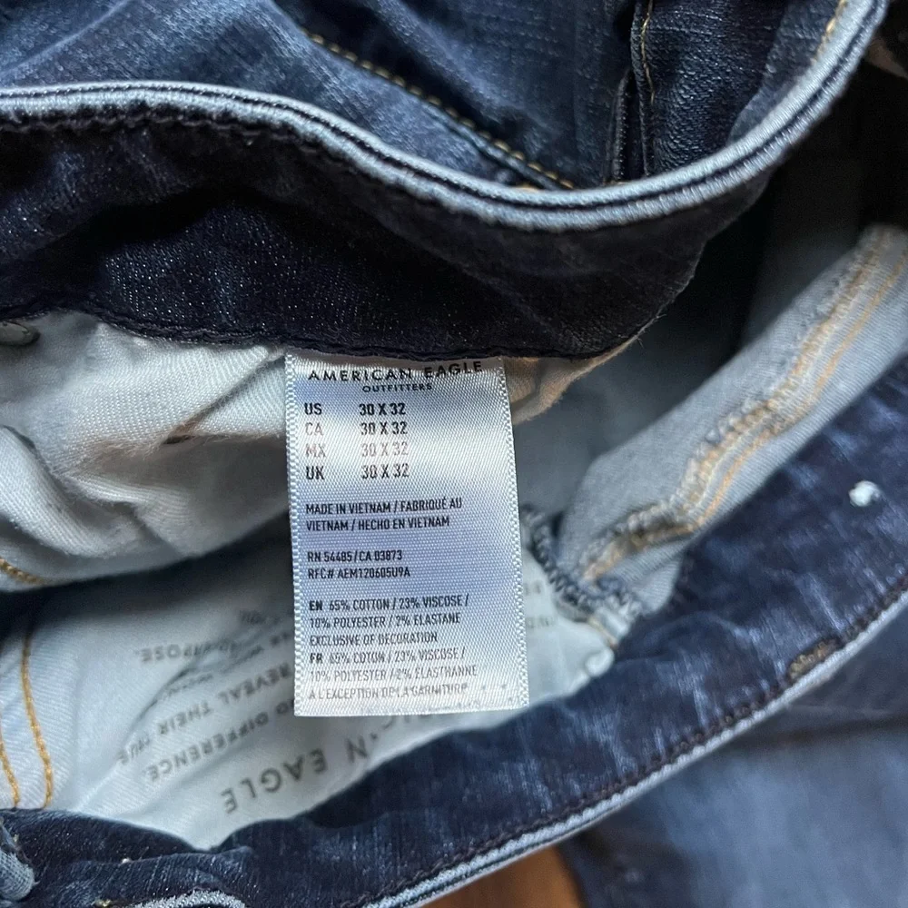 American Eagle Jeans size 30x32 - Picture 5 of 6